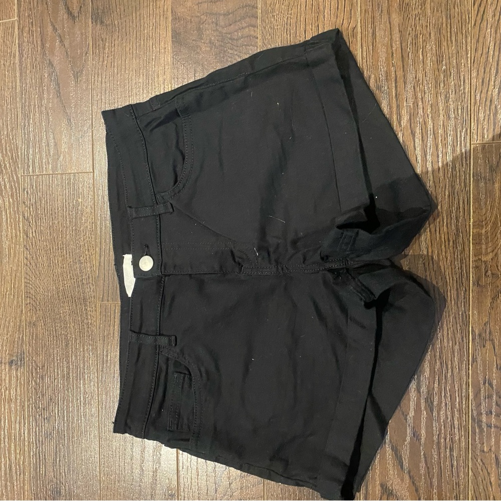 H&M Black Shorts